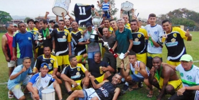 Grajaú, de Brumadinho, conquista a 4ª Copa Edson Lourenço de Veteranos em Mario Campos - MG