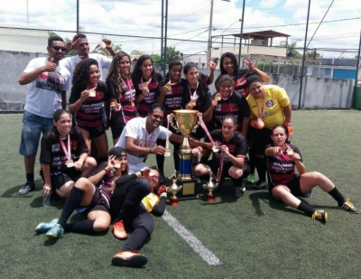 1° Torneio de Futebol Feminino Liga de Futebol de Lagoa Santa - Pah Nelas Campeão!