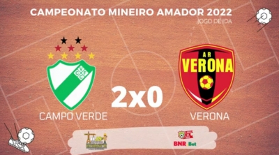 Campeonato Mineiro Amador 2022: Campo Verde 2x0 Verona