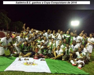 Saideira E.C. ganha a Copa Conquistano em Itaguara