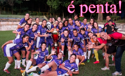 (ALBUM de FOTOS) Santa Cruz FC/Universo é campeão da Copa BH de Futebol Feminino 2015!