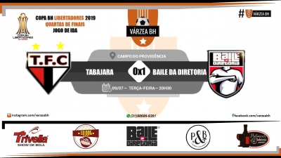 C.R. Direto do ZAPZAP - Copa BH Libertadores da Várzea 2019: Tabajara 0x1 Baile da Diretoria