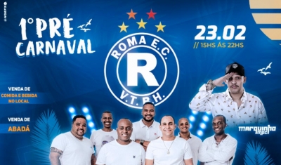 (Festas/eventos&amp;Confrarias FC) 1º PRE-Carnaval do ROMA EC