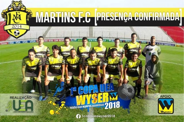 (MEU TIME FC) Martins FC (Vespasiano/MG) na Copa Wyser 2018!