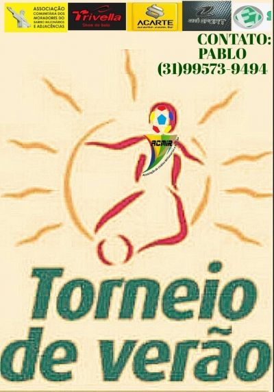 TORNEIO DE VERÃO  MÓDULO (SÁBADO) - JOGOS 14:00  16:00