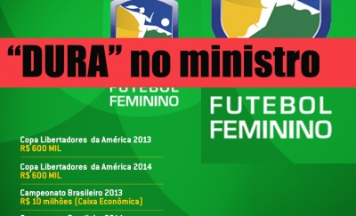 (E agora?!) Cobrado por Dilma, novo ministro vê futebol feminino como questão de honra