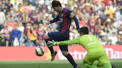 #Messi400: argentino marca no fim e faz história em vitória do líder Barça