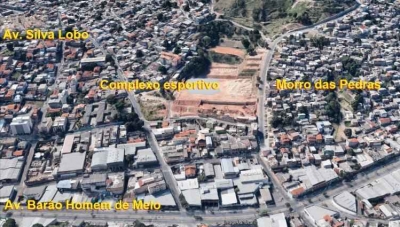 PTaS: Construção de complexo esportivo no Morro das Pedras, em BH, está paralisada