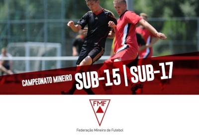 Inscrições abertas para Campeonato Mineiro 2019 - Sub15 e Sub17 - 2ª Divisão