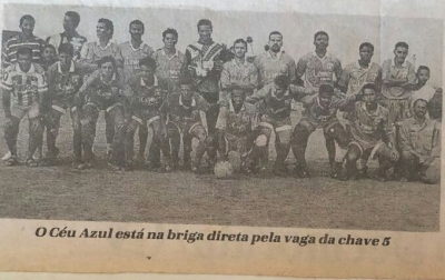 C.R. Direto do ZAPZAP: Céu Azul no Brasileirão da Várzea anos 90...