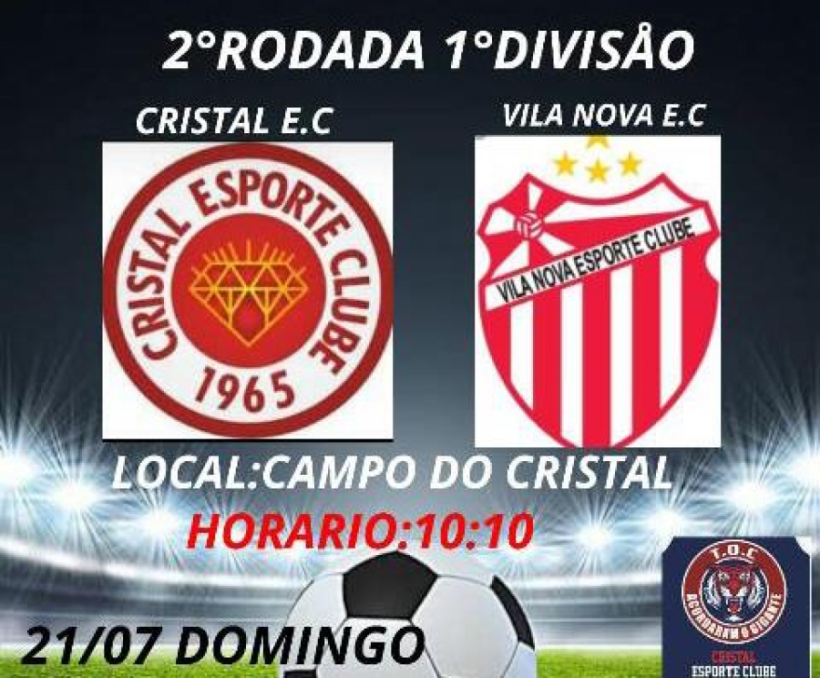 (MEU TIME FC) Cristal EC (Santa Luzia) na 1ª Divisão 2019