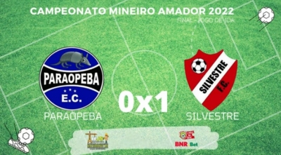 C.R. Direto do ZAPZAP - Campeonato Mineiro Amador 2022: Paraopeba 0x1 Silvestre