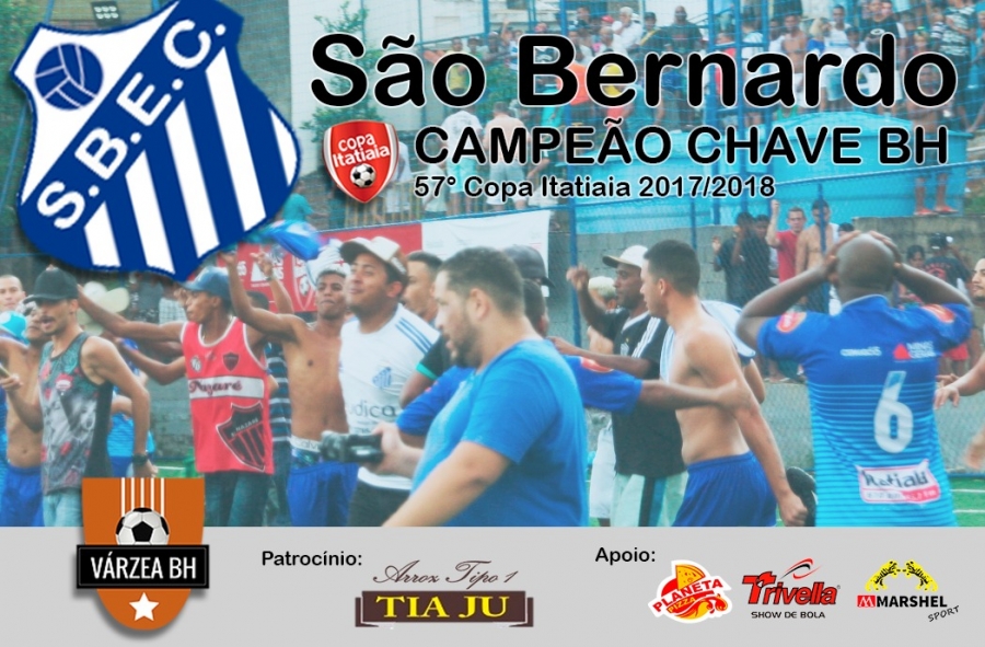 C.R. Direto do ZAPZAP: Final da Chave BH da 57° Copa Itatiaia 2017/2018:N. Aarão Reis 1x1 São Bernardo