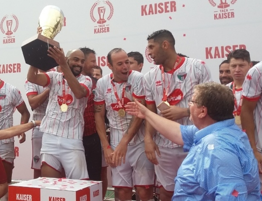 1ª Taça KAISER Brasil de Futebol Amador/Várzea - Trieste EC Campeão!