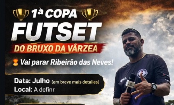 Vem a&iacute; a 1&ordf; COPA FUT7 DO BRUXO DA V&Aacute;RZEA