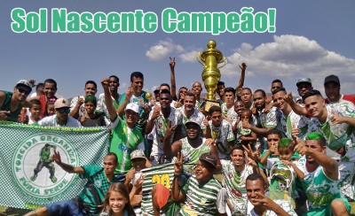 Divisão Especial de Ibirité 2019 - Sol Nascente Campeão!