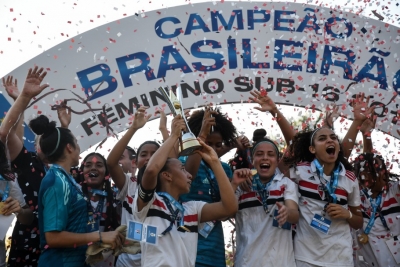 São Paulo vence Santos e é campeão do Brasileiro Feminino Sub-16