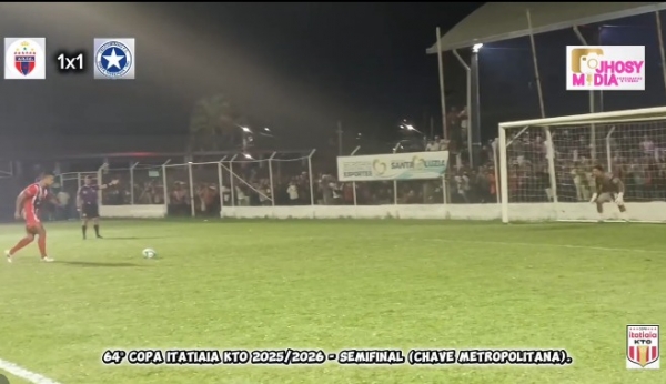 VILA RICA FC 1(2)X(3)1 CRUZEIRINHO FC - Penalidades