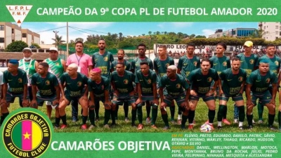 9ª COPA PL (Pedro Leopoldo) de Futebol Amador - C.O. Campeão!