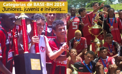 Categorias de BASE BH 2014 - Tabelões atualizados dos Juniores, Juvenis e Infantis!