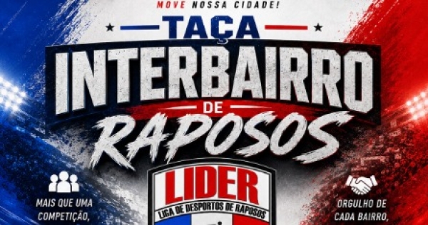 Ta&ccedil;a Interbairro de Raposos 2026