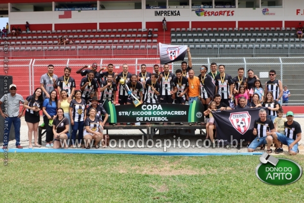 Jogando no Gigante do Horto, Caxambú vence Silvano e conquista o título da Copa STR de Futebol Rural 2024