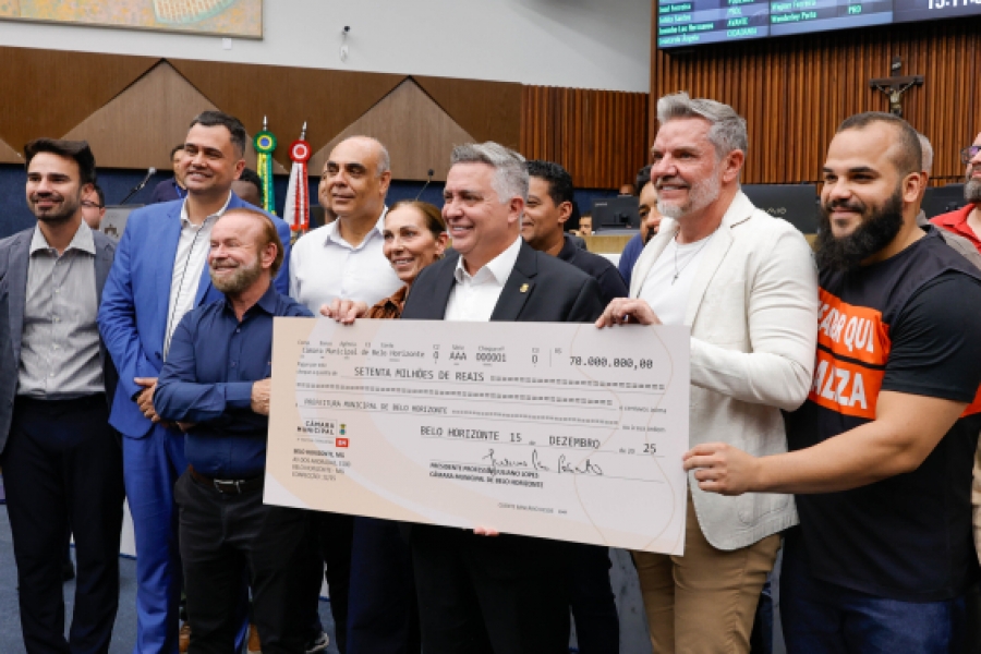 (PTaS) C&acirc;mara Municipal poupa e devolve R$ 138 milh&otilde;es &agrave; Prefeitura de BH