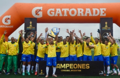 A Seleção Brasileira Masculina conquistou o título da Copa CAF de Seleções!