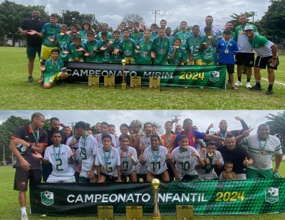 Liga de Desportos de Betim define os campeões das categorias mirim e infantil