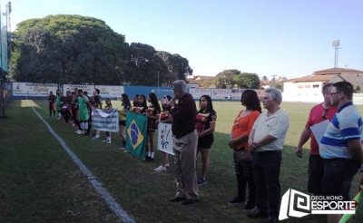 Bola rolou neste fim de semana pela abertura do Campeonato Municipal de Luz - MG