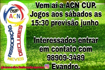 ACN CUP (Associação de Clubes de Neves) 2021 - Informações