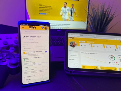 (Parceria FBB! 2026) COPA10 - Gerenciador de campeonatos de jogos de futebol (e- sports) e Futebol real (Campo, Society e Futsal)