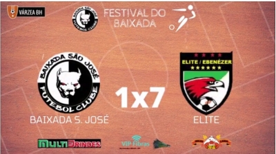 C.R. Direto do ZAPZAP -  Festival B. São José 2020: Infantil (Sub-15): Baixada 1x7 Elite
