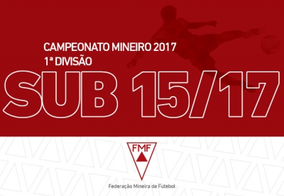 DCO divulga tabela do Mineiro Sub-15 e Sub-17