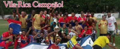 1ª Divisão Sabará 2016 – Vila Rica Campeão!
