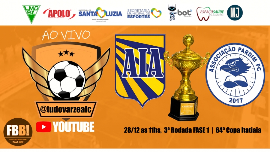 Jogo da Semana FBB!/@tudovarzeafc (AO VIVO) - @a.a.itamaraty vs @pardim_fc