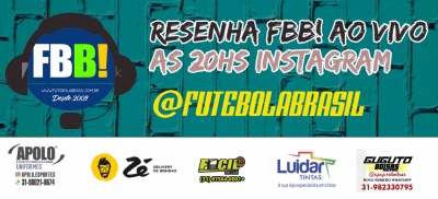 RESENHA FBB! AO VIVO hoje 03/01/22 as 20hs pelo Instagram - O RETORNO