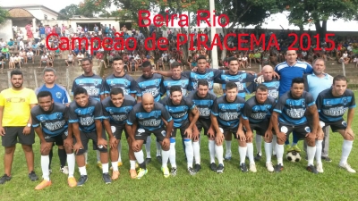Beira Rio, campeão municipal de PIRACEMA