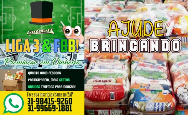 CARTOLA LIGA 3 &amp; FBB! - O Grupo de Cartola da Várzea Brasileirão 2020/2021