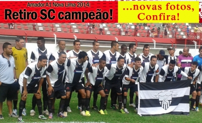 Amador A1 Nova Lima 2014: Retiro SC campeão!