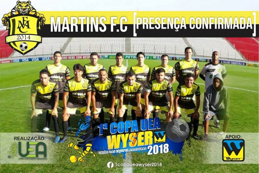 (MEU TIME FC) Martins FC (Vespasiano/MG) na Copa Wyser 2018!