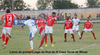 Jaíba vence como visitante o primeiro duelo da final da III Copa Norte de Minas