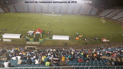 Com grande festa de abertura comecaram os Campeonatos da Liga de Ipatinga