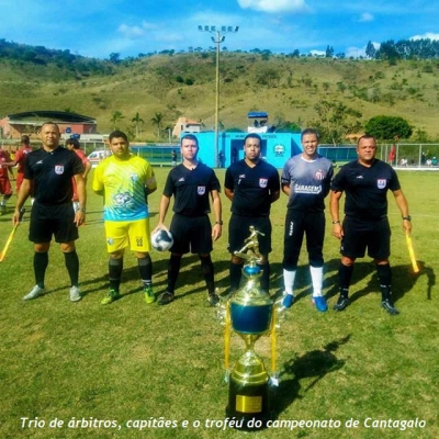 Avenida goleia o Quebra Cangalha e fica com o título do Campeonato Amador de Cantagalo-MG