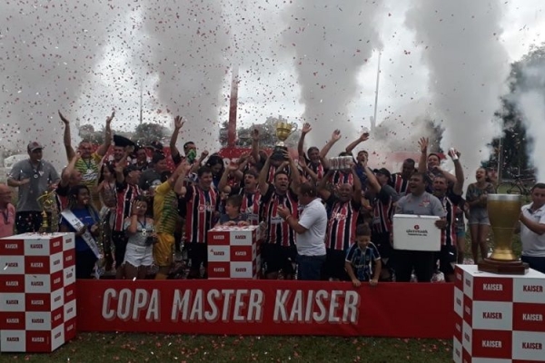 Copa Master Kaiser Afasc (Rio Grande do Sul) 2018 - Bela Vista Campeão!