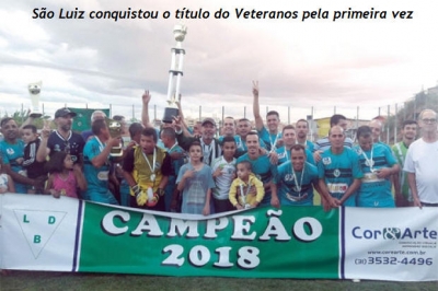 São Luiz conquista o título de Veteranos da Liga de Betim