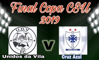 Cruz Azul e Unidos da Vila decidem a Copa CSU 2019 no bairro Amazonas em Contagem