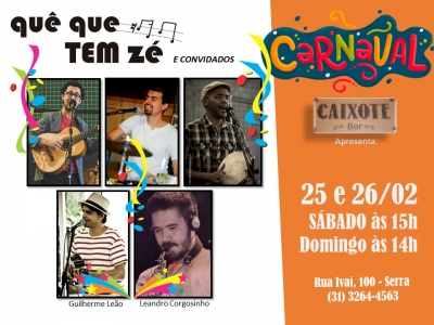 (Festas/eventos&amp;Confrarias FC) Quê Que Tem Zé 700% no Carnaval!