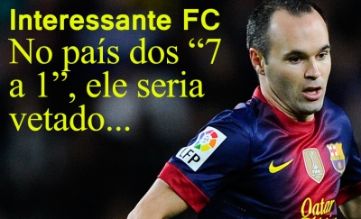(7 a 1 EC) cinco razões para crer que Iniesta seria dispensado na base brasileira