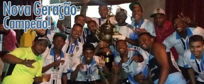 2ª Copa do Morro de Futebol Amador: Nova Geração Campeão!
